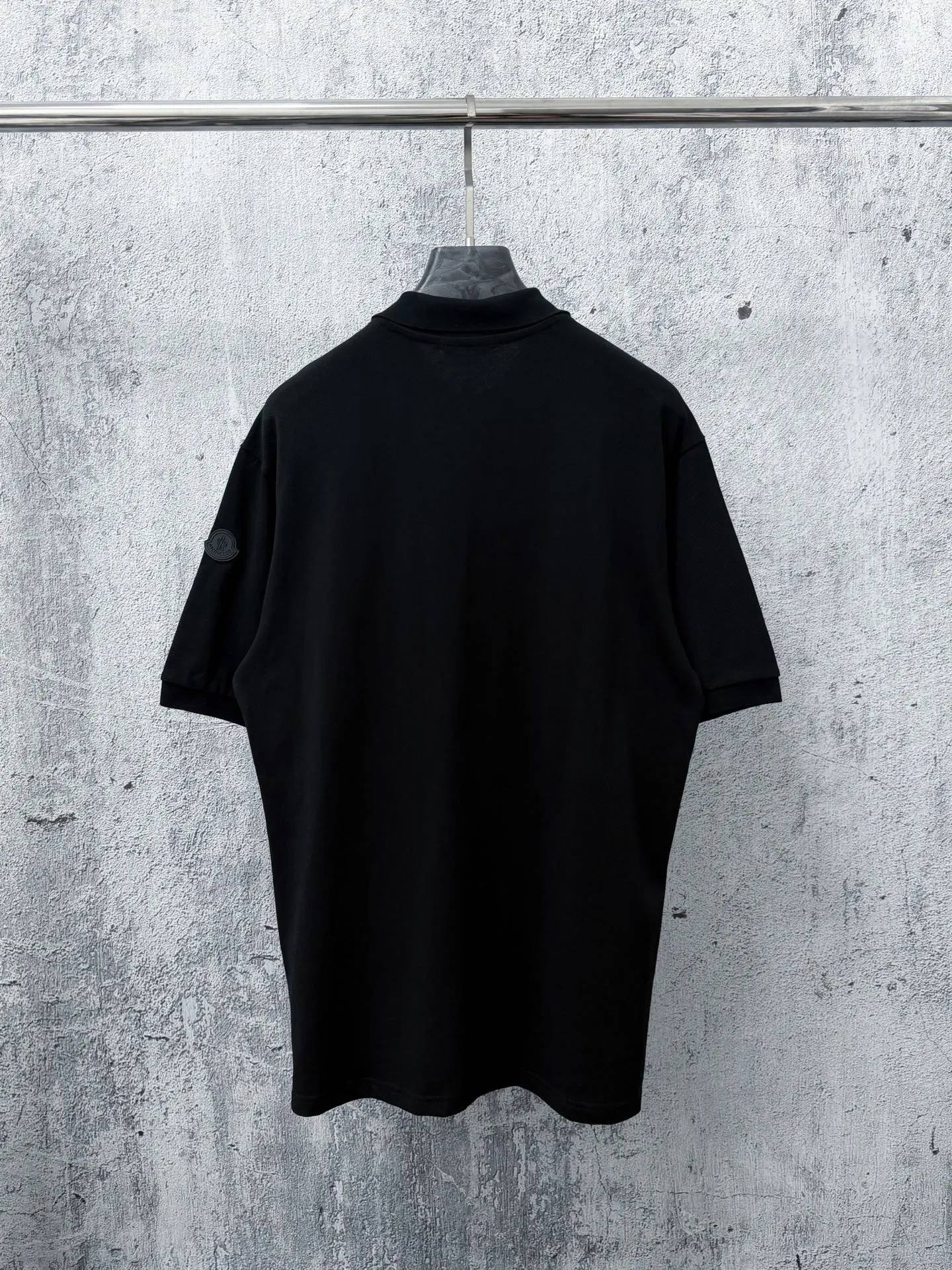 【Moncler】 polo ，Breathable ， ， 。Classic ， ， ， 。 ， 。 ， ， Same Style ， 。 ， ：Black White Size：S-XL